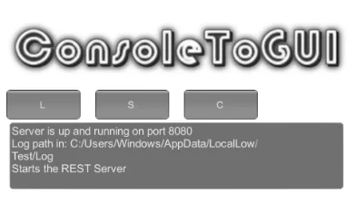 ConsoleToGUI