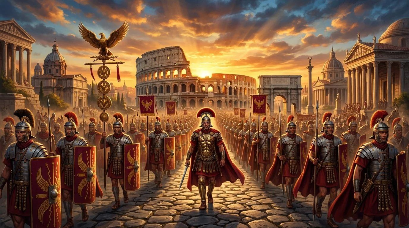 Title screen of the Centurion remake